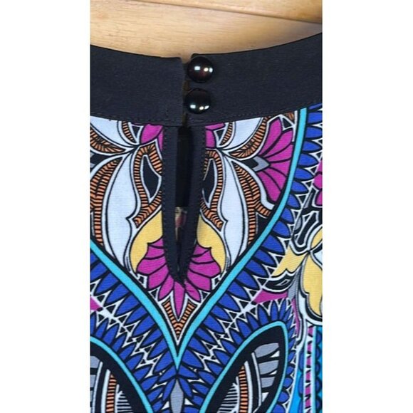 Nicole by Nicole Miller Sleeveless Halter Like Top MCM Vibes in XL - Picture 11 of 11